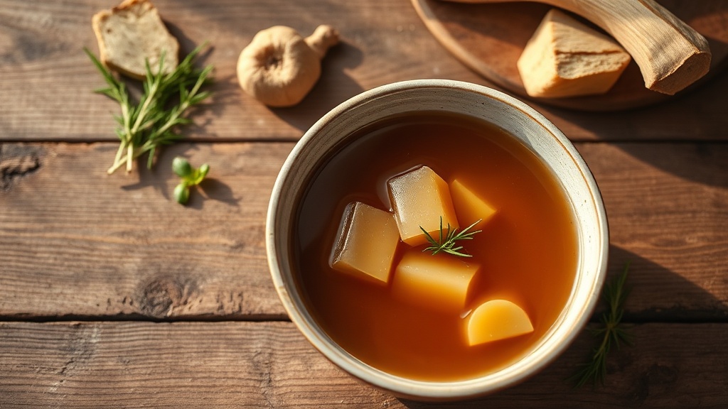 glycine et collagène : bouillon d'os et sources naturelles pour la longévité