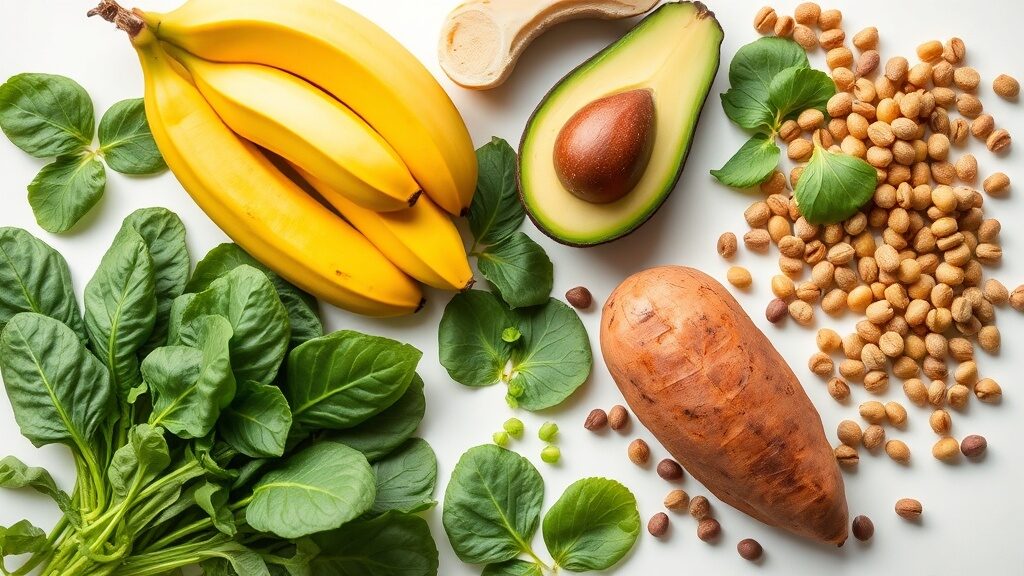 aliments riches en potassium