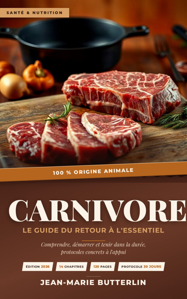 Couverture du guide Carnivore : le guide du retour à l'essentiel