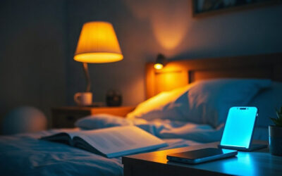 lumière bleue : illustration de l'article Lumière bleue : ce que dit vraiment la science sur votre sommeil