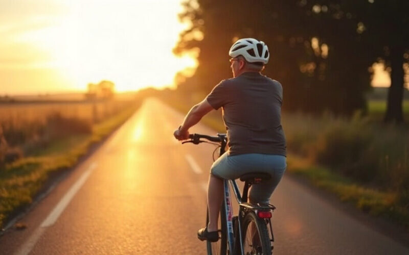 vélo : illustration de l'article Vélo : 5 effets prouvés sur le cœur, les genoux et la longévité