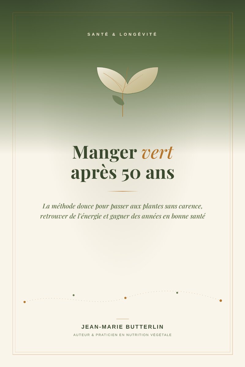 Couverture du livre Manger vert après 50 ans de Jean-Marie Butterlin